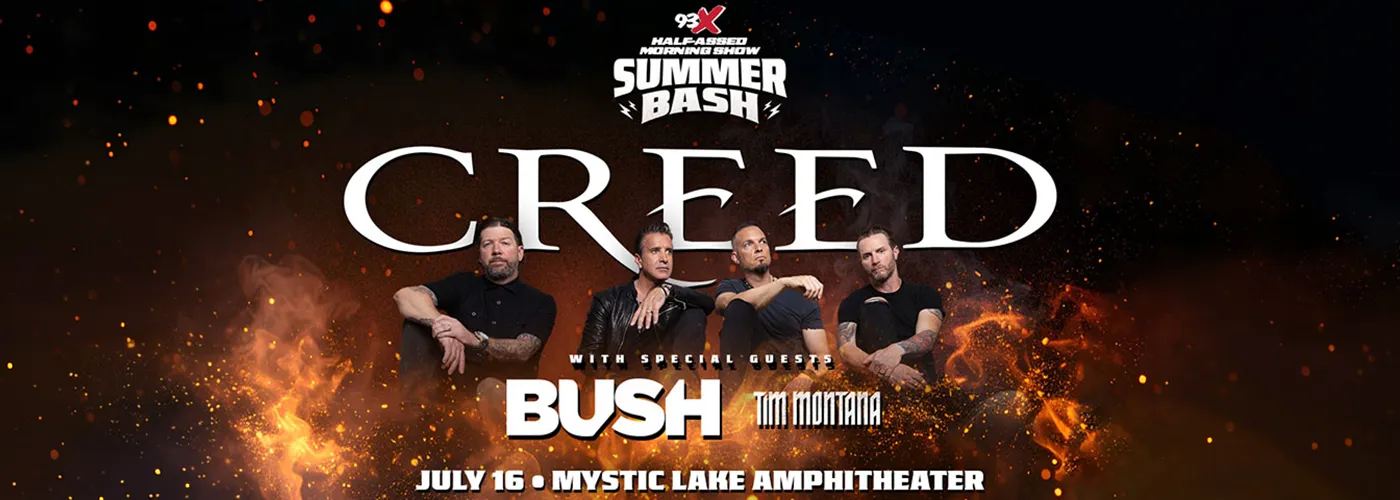 93x Half Assed Morning Show Summer Bash: Creed